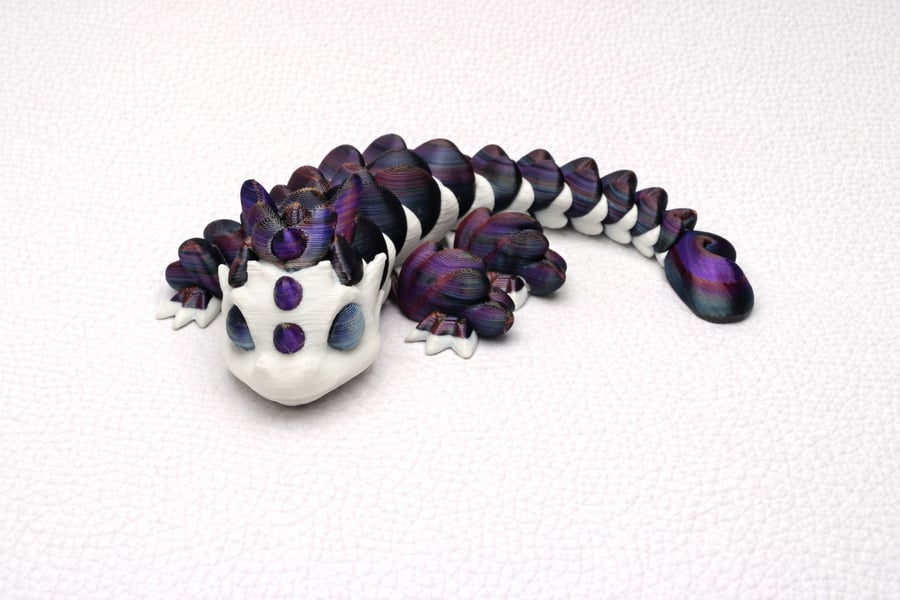 Dragon Type 5 – Custom 3D Printed Poseable Dragon