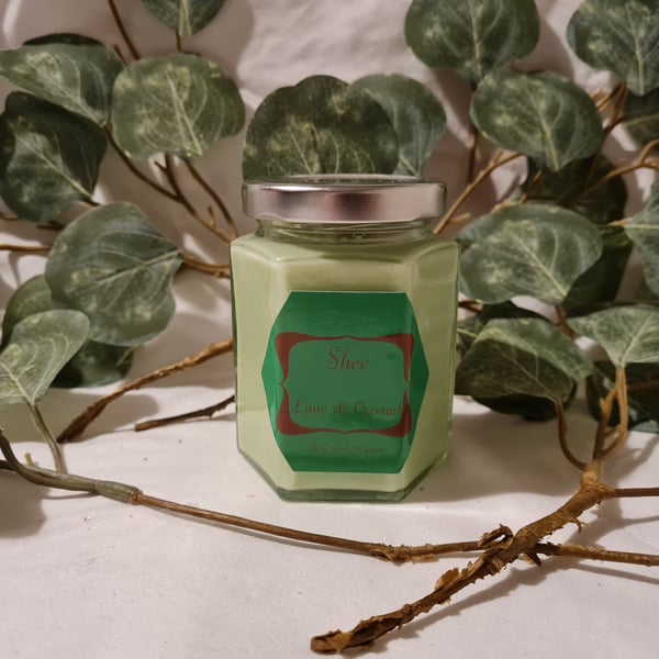 Lime and Coconut Candle