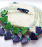 Perfectly Imperfect Howlite Butterfly and Fluorite Statement Necklace - Image 3