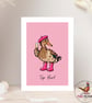 Top Bird Duck Greetings Card - Funny Friendship Card - Pheasant card -  - Image 7