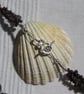 Dark Red Garnet Gemstone Beaded Statement Necklace "Vitality" - Image 6