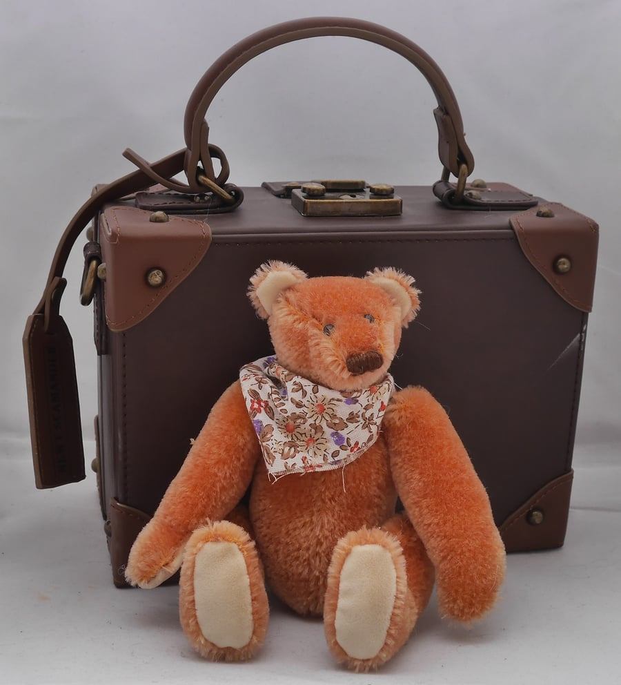 Rupert - Handmade Mohair Bear