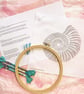 Ammonite Embroidery Kit - Hand Embroidery Kit - Image 9