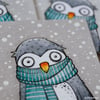 scarf penguin - original twinchie