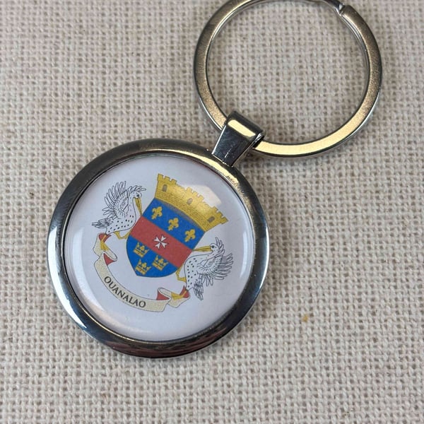St Barts Flag Keyring