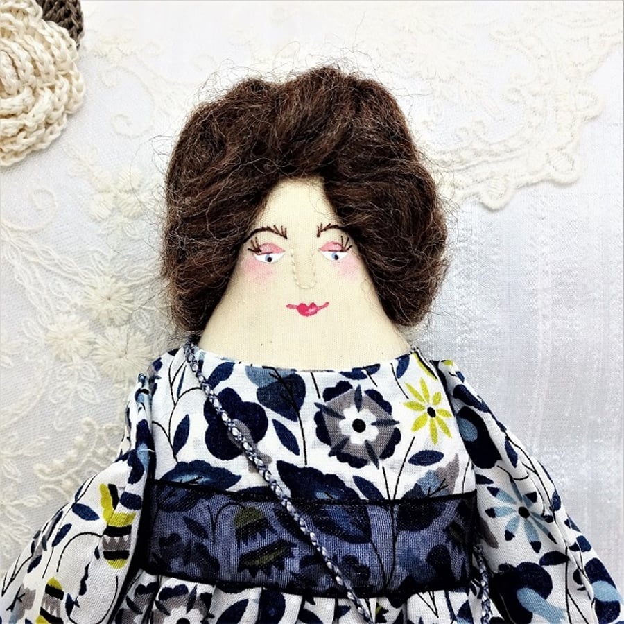 Marianne, A Folk Art Rag Doll