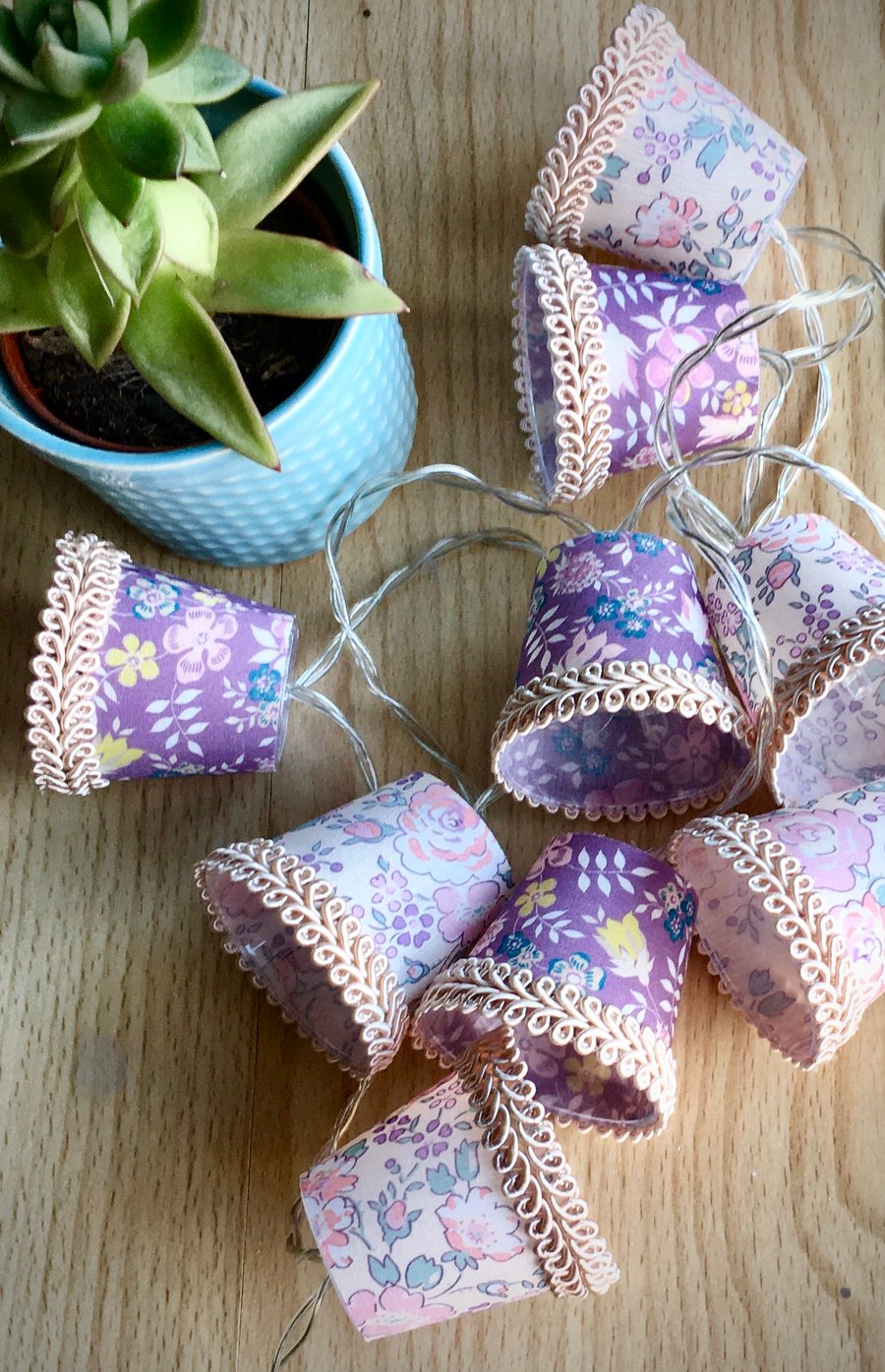 Lampshade Fairy Lights - Liberty - Felicite and Edenham