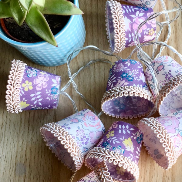 Lampshade Fairy Lights - Liberty - Felicite and Edenham