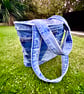 Denim waistband tote bag