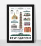 A4 Pagoda Kew Gardens print - Image 2