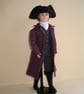 Sewing Pattern for pair of 11-12" Fashion Dolls, "Poldark Style" 1785 - Image 6