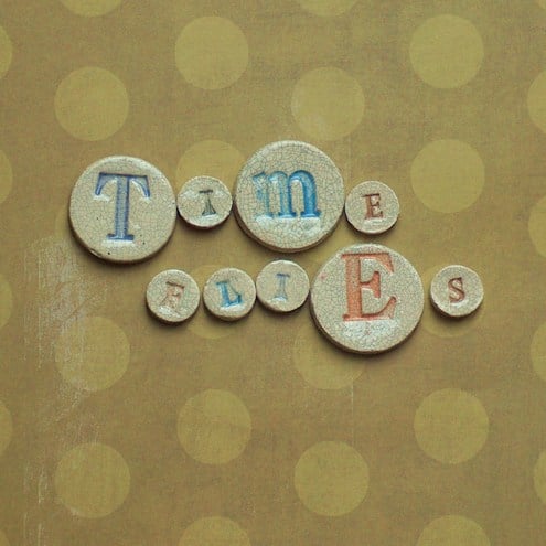 Fridge Magnets "Time Flies"