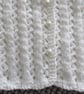 16"  Lace Round Neck Baby Cardigan  - Image 4