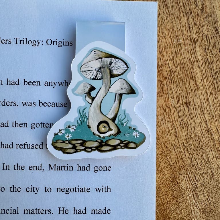 Magnetic Bookmarks Mushroom 