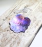  Handmade Coloured Titanium Flower Pendant Necklace - UK Free Post - Image 2