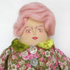 Tilly, a handmade rag doll