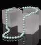 Mint Green Freshwater Pearl Necklace - Image 1