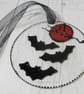Halloween Spooky bats sun catcher decoration. - Image 3