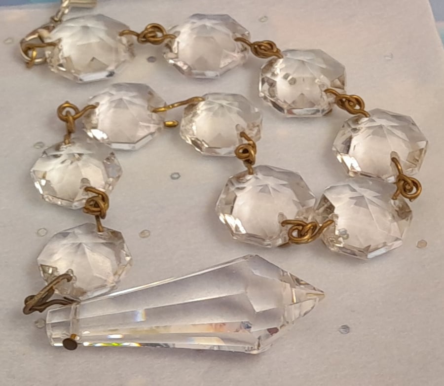 Vintage Crystal Suncatchers and prism