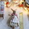 Tiny Heirloom Liberty Bunny - Betsy Ann - Primrose