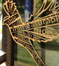 'Laser Tweet' - Ephesians 3 (wood, 18cm) - Image 4