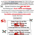 “Posty Poems – Playful-cheeky-funny poems for your Posty and fun for you!