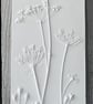 Queen Anne's Lace Plaster Cast Wall Plaque - Image 3