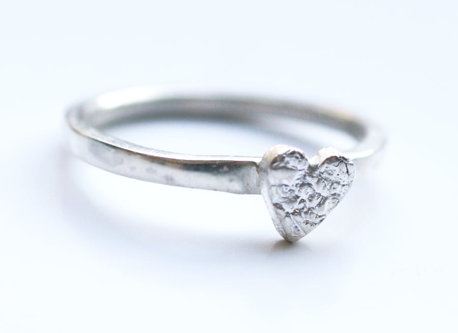 Lace Heart Ring