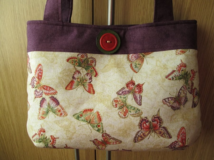 Oriental Butterfly Handbag