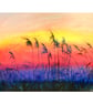 Fen Sunrise Landscape Original Oil Painting - Image 10