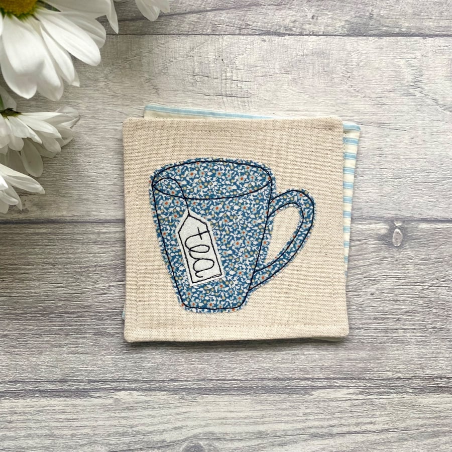 Tea mug coaster 