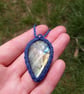 Macrame Labradorite Pendant  - Image 1