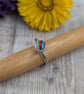 Sterling Silver Sunburst Round Surfite Ring Size O - JBJ4029 - Image 2