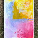 A4 Original Abstract Painting