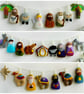 Felt Nativity Advent Garland. Handmade set of 24 felt decorations. - Image 2