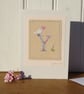 Sweet little hand-stitched letter Y - new baby, Christening or birthday