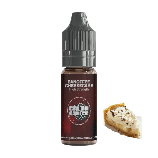 Banoffee Cheesecake High Strength Professional Flavouring. Over 250 Flavours.