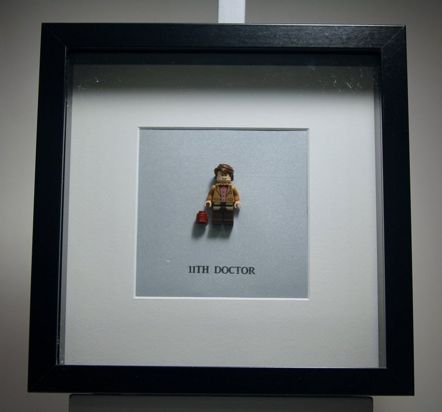 Doctor Who - The 11th Doctor ( Matt Smith) custom mini Figure frame