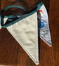 Handmade Merry Christmas Fabric Bunting - 6.3m Reusable Garland - Image 4