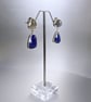 Labradorite and Lapis Lazuli earrings - Image 4