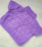 Patterned Cardigan and Hat for a Baby Girl, Baby Clothes, Baby Shower Gift - Image 3