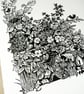 Hedge - Lino cut print - Image 4
