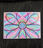 A4 Blooming Sweet Print - Unframed Zentangle Flower Art