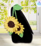 Sunflower bag charm. Sunflower keyring. Sunflower gift. Sunflowers. - Image 5