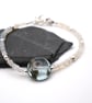 lampwork glass and opal beaded bracelet - Image 3
