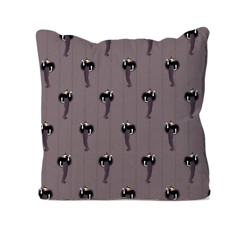Handmade Art Deco Design Cushion-Art Deco Era. Size 40x40cm- (16"x16") CUS239