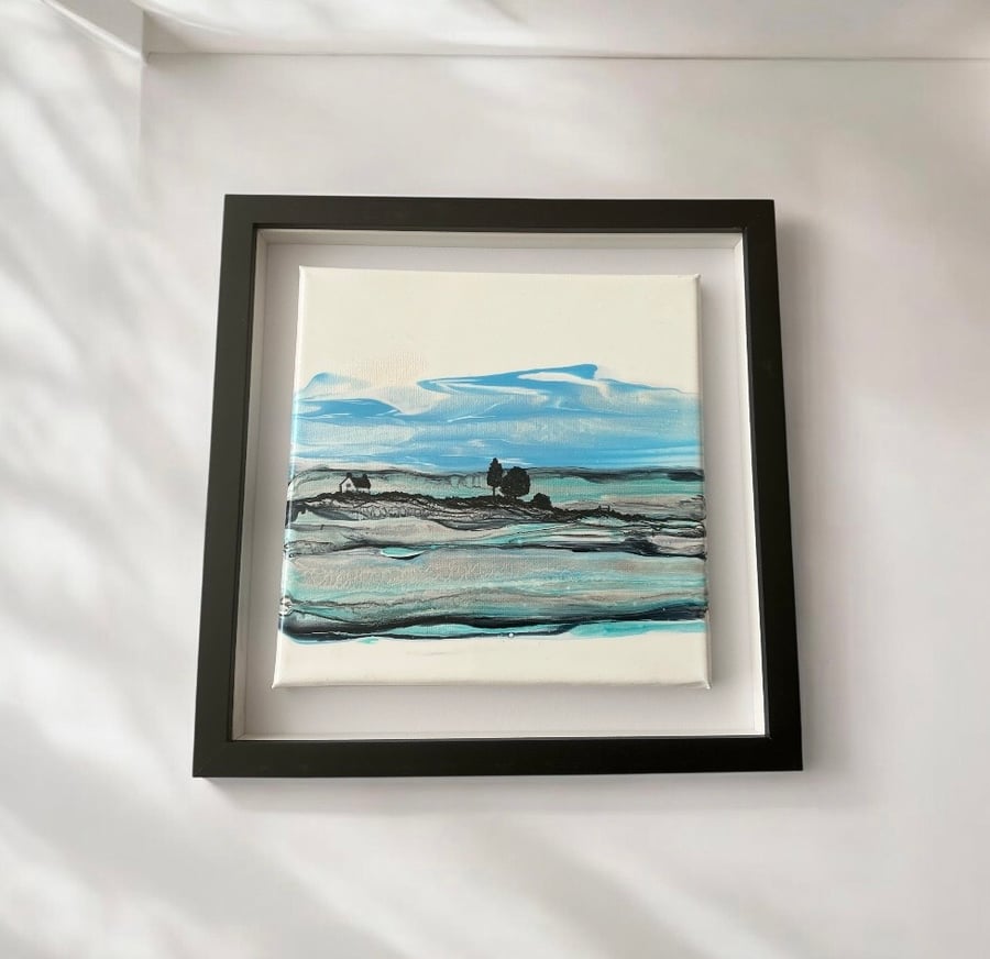 Northumberland hills - little blue house 