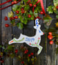 Personalised Rudolph Christmas Decoration - Hand Made - Image 6