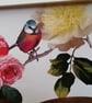 Wooden Stool Step Farrow and Ball Paint Vintage Bird Design Bedroom Bathroom Kit - Image 3