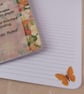 A5 Handmade Notebook with Spring Meadow Design - Image 5